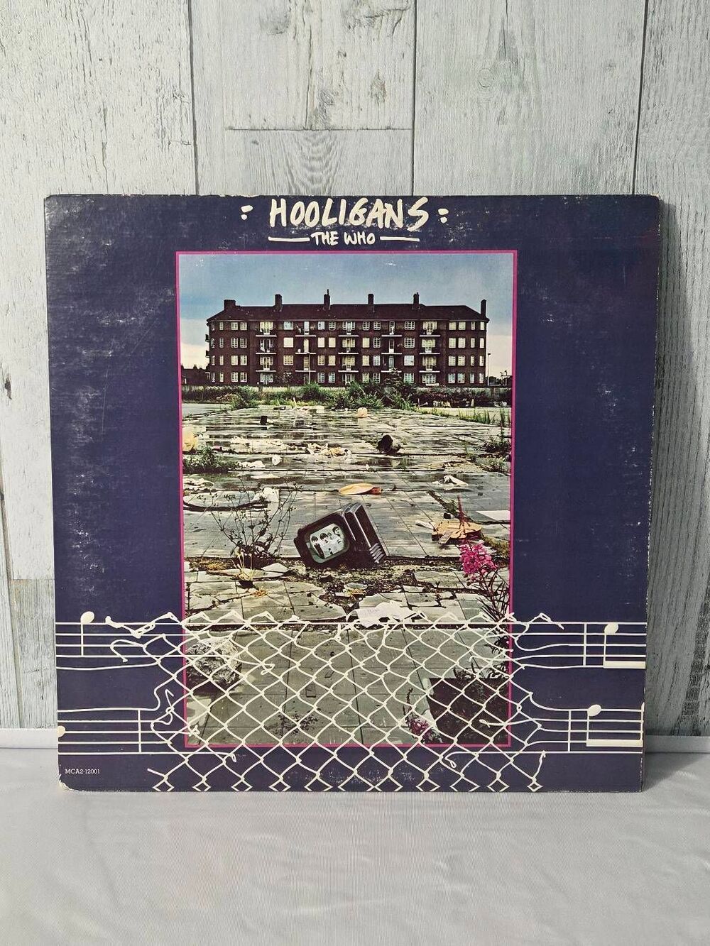The Who 1979 Hooligans MCA Double LP Vinyl Record